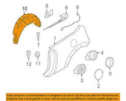 Cache sous aile arrière gauche Mini R56