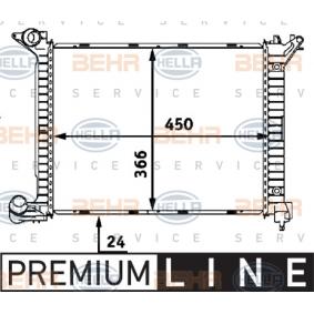 Radiateur, refroidissement du moteur MINI 3/5 portes (R50, R53) (1364 , 75 - 88 CH)