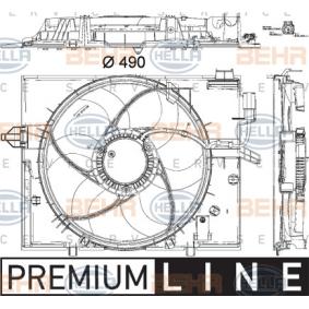 Ventilateur, refroidissement du moteur E60