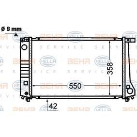 Radiateur de refroidissement du moteur E36