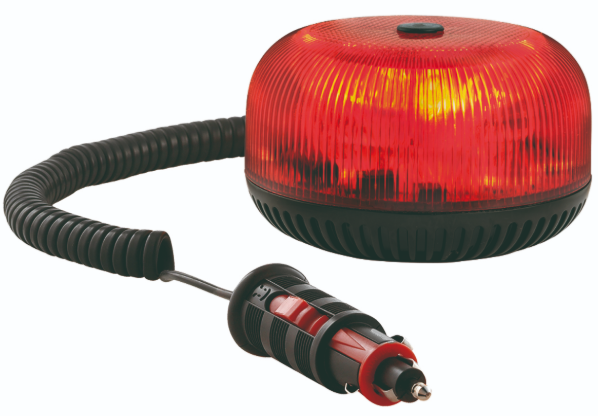 Gyrophare rouge LED avec fixation magnétique Sirena 36396