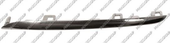 Baguette chromée avant gauche (partie supérieure) W205