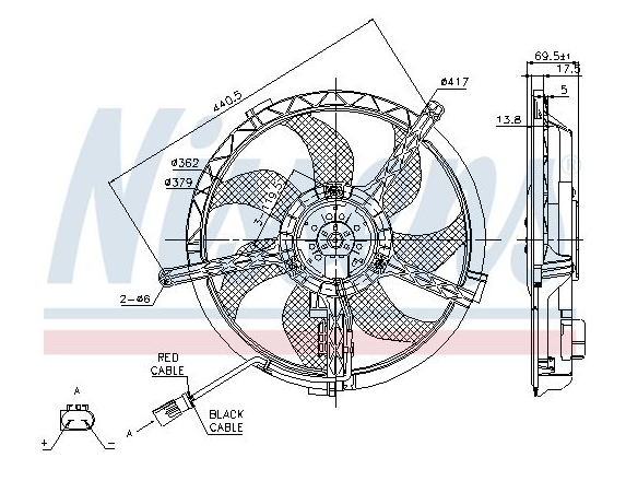 Ventilateur Mini R56/R60