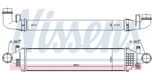 Intercooler, échangeur Mercedes W176/W246