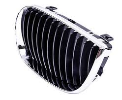 Grille de radiateur gauche, chrome/noir E81-E87