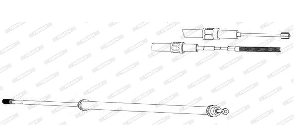 Cable de frein à main BMW E39