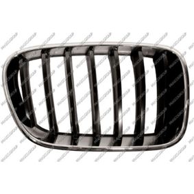 Grille de radiateur droit, chrome/noir BMW X3 (F25) (726)