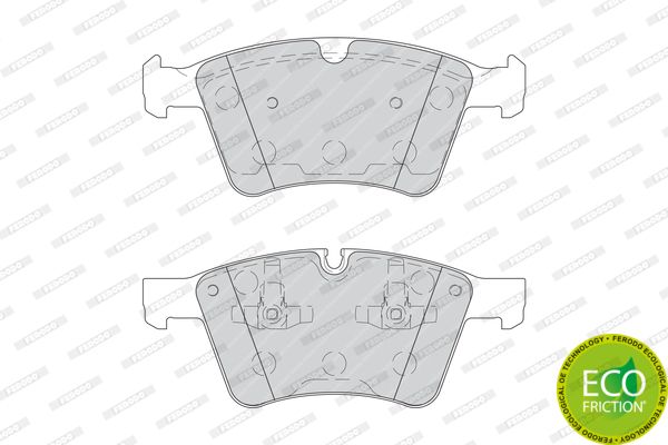 Kit de plaquettes de frein avant W164 (24151) 