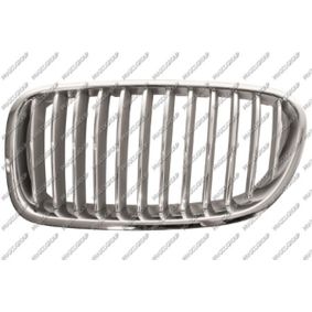 Grille de radiateur gauche, titane, chrome (356)