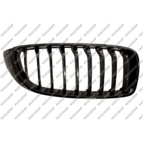 Grille de radiateur avant droite, brillant, noir BMW 4 Cabriolet (F33, F83)