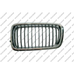 Grille de radiateur gauche, chrome/noir BMW 7 (E38) 
