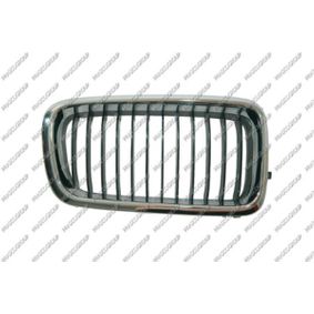 Grille de radiateur droit, chrome/noir BMW 7 (E38) (594)