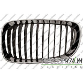 Grille de radiateur gauche, chrome/noir Bmw E87 (439)