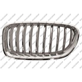 Grille de radiateur gauche, titane, noir Bmw F10 (893)