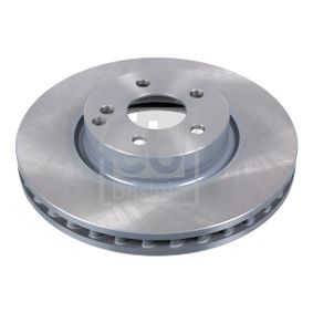 Jeu de disque de frein Essieu avant Mercedes W204