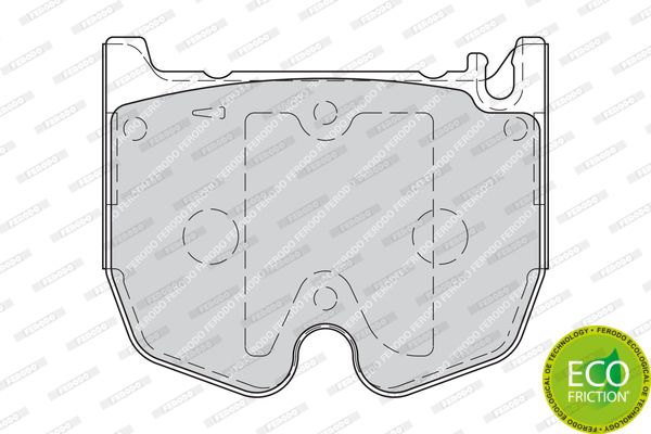 Kit de plaquettes de frein, W211 S55-W220(5320)