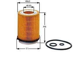 Filtre à huile Cartouche filtrante M270 (0009)