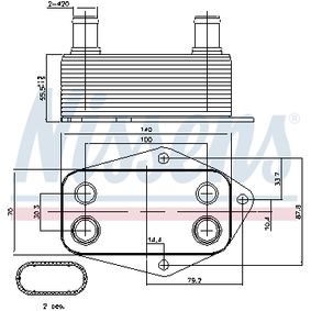 Radiateur d'huile E46 M47