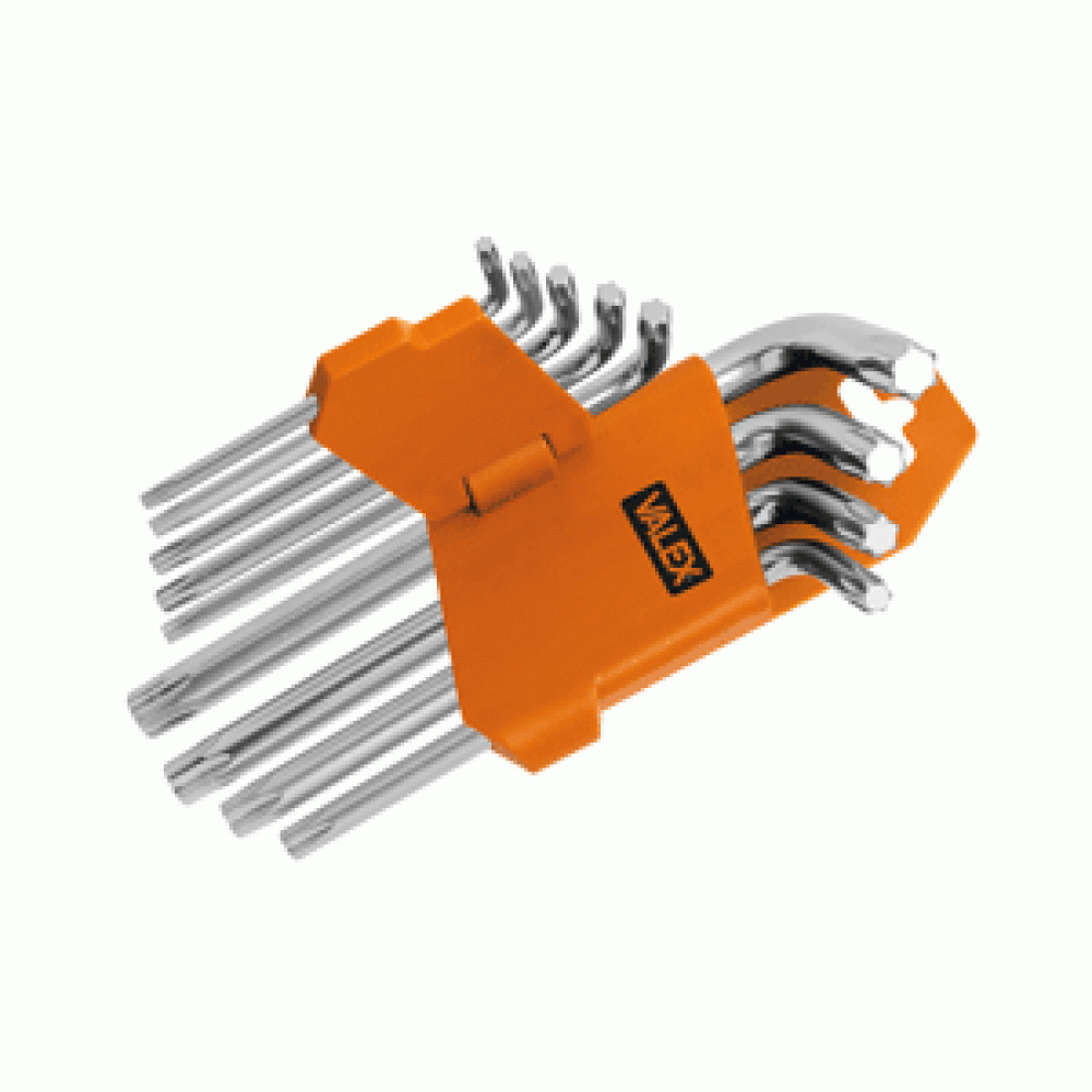 Jeu de clé torx 9 pièces 